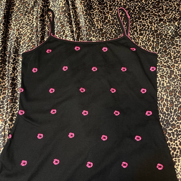 Y2k Chain Reaction Embroidered Flower Midi Dress - Picture 7 of 11